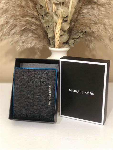 michael kors slim billfold wallet